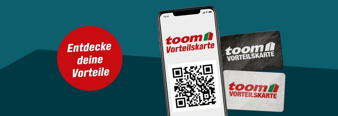Smartphone mit QR-Code und Kundenkarten